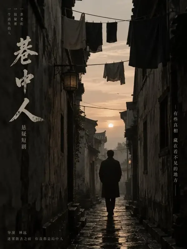 黄果漫剧《破晓之前》封面，悬疑题材短剧
